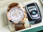 Swiss Copy Panerai Radiomir Rose Gold White Dial Watch 44mm